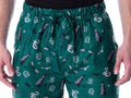 Harry Potter Adult Men's Quidditch House Pajama Pants - All 4 Houses Gryffindor, Ravenclaw, Slytherin, Hufflepuff