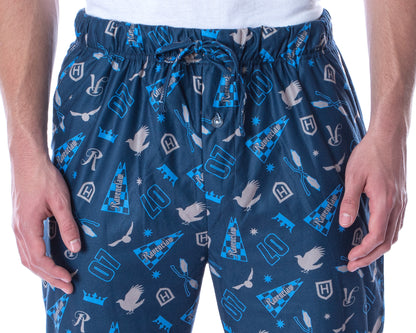 Harry Potter Adult Men's Quidditch House Pajama Pants - 4 Houses Available