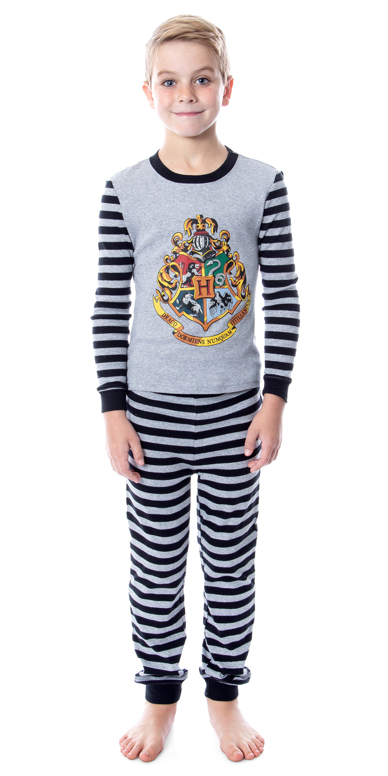 Harry Potter Boys' Hogwarts Crest Wizarding World Sleep Pajama Set