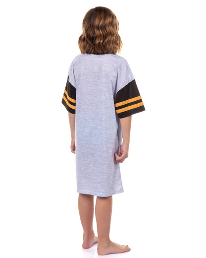 Harry Potter Nightgown Girls' House Crest Sleep Shirt