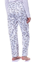 Harry Potter Womens' Hedwig Owl Character Tossed Print Sleep Pajama Pants
