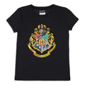 Harry Potter Girls' Wizarding World Hogwarts Crest Sleep Pajama Set Shorts (4/5)