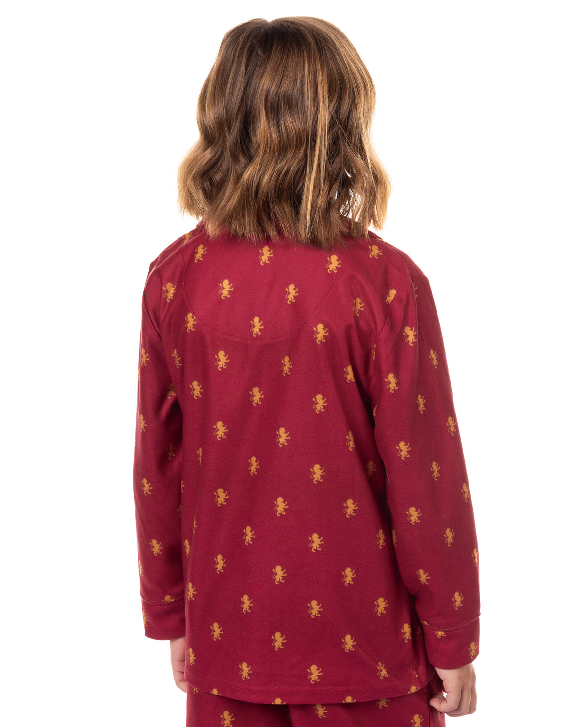 Harry Potter Pajamas Girl's Houses Coat Front Sleep Set