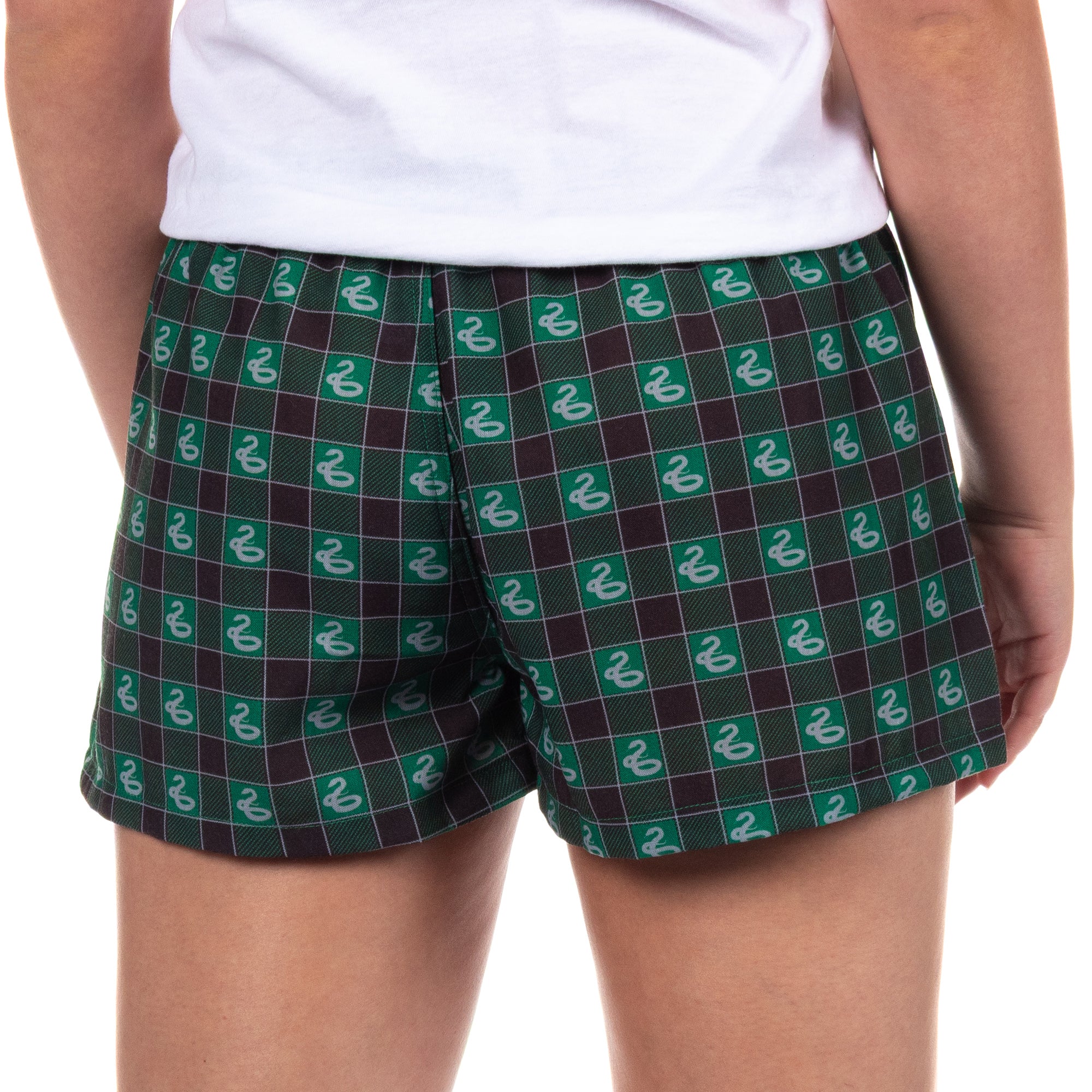 Harry Potter Pajama Micro Shorts Women's Hogwarts All Houses Lounge Bottoms