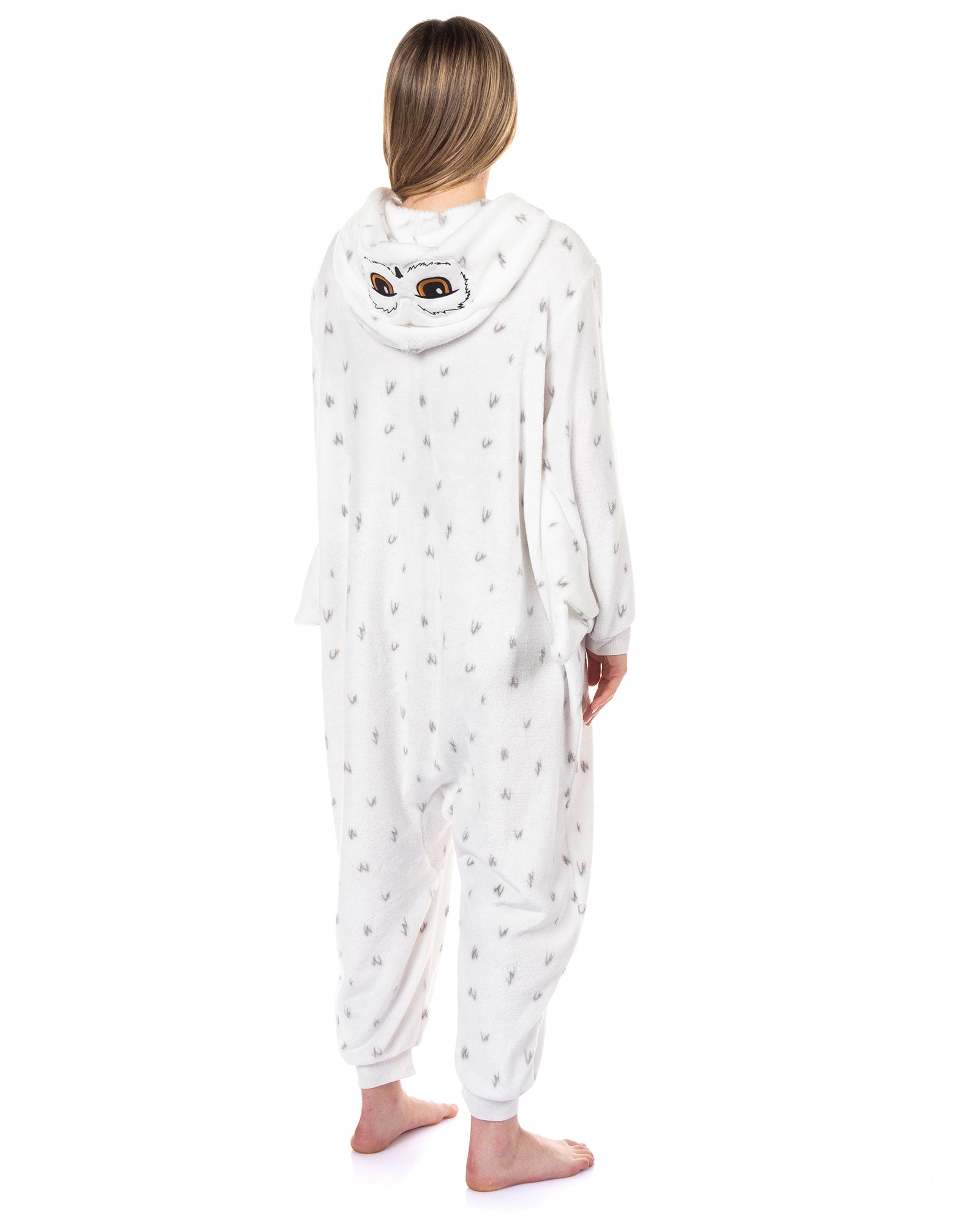 Harry Potter Union Suit Girls' Hedwig Kigurumi One Piece Pajamas (10/12)
