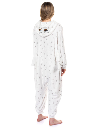 Harry Potter Union Suit Girls' Hedwig Kigurumi One Piece Pajamas (6/6X)