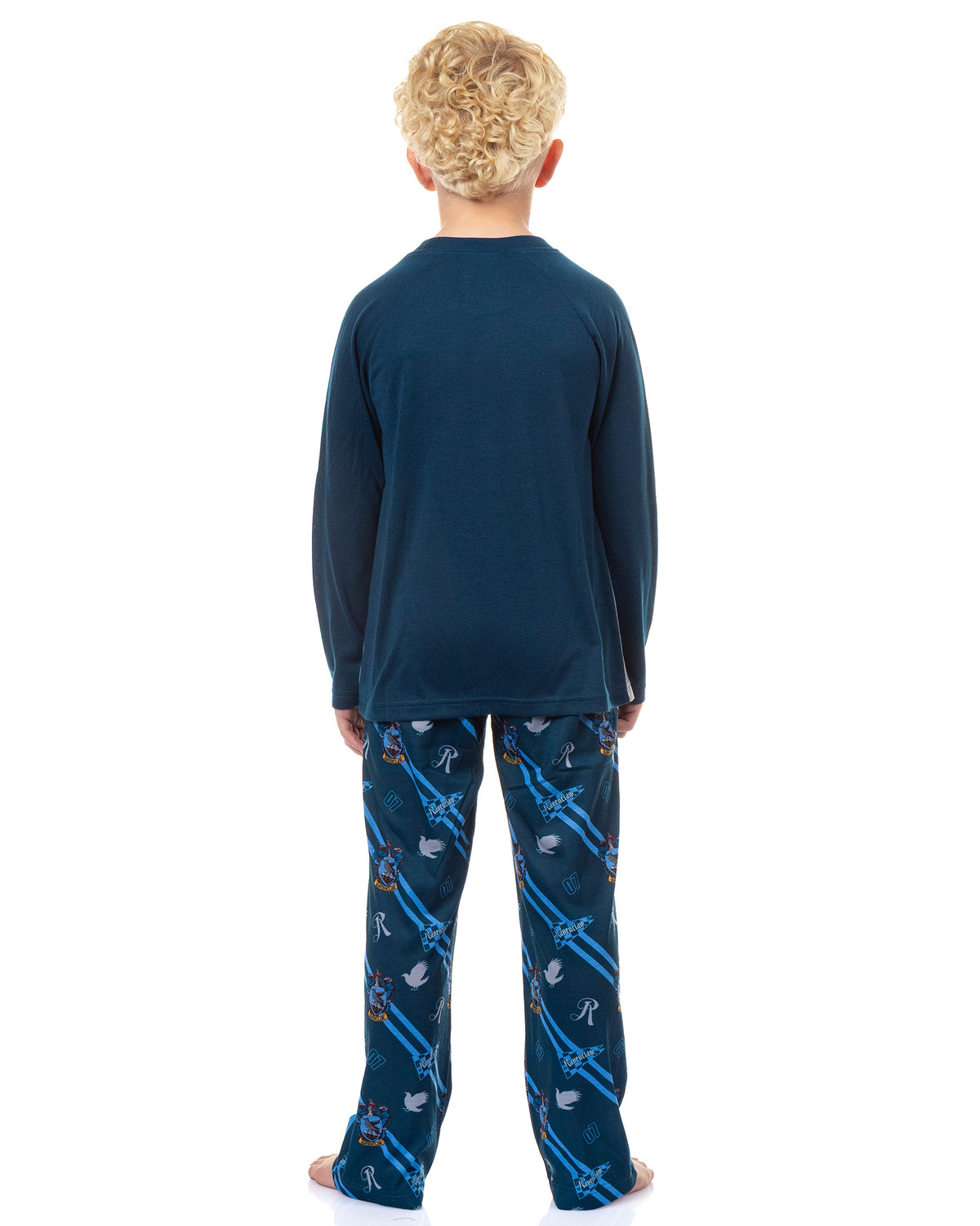 Harry Potter Pajamas Boys' House Crest Raglan Sleep Set