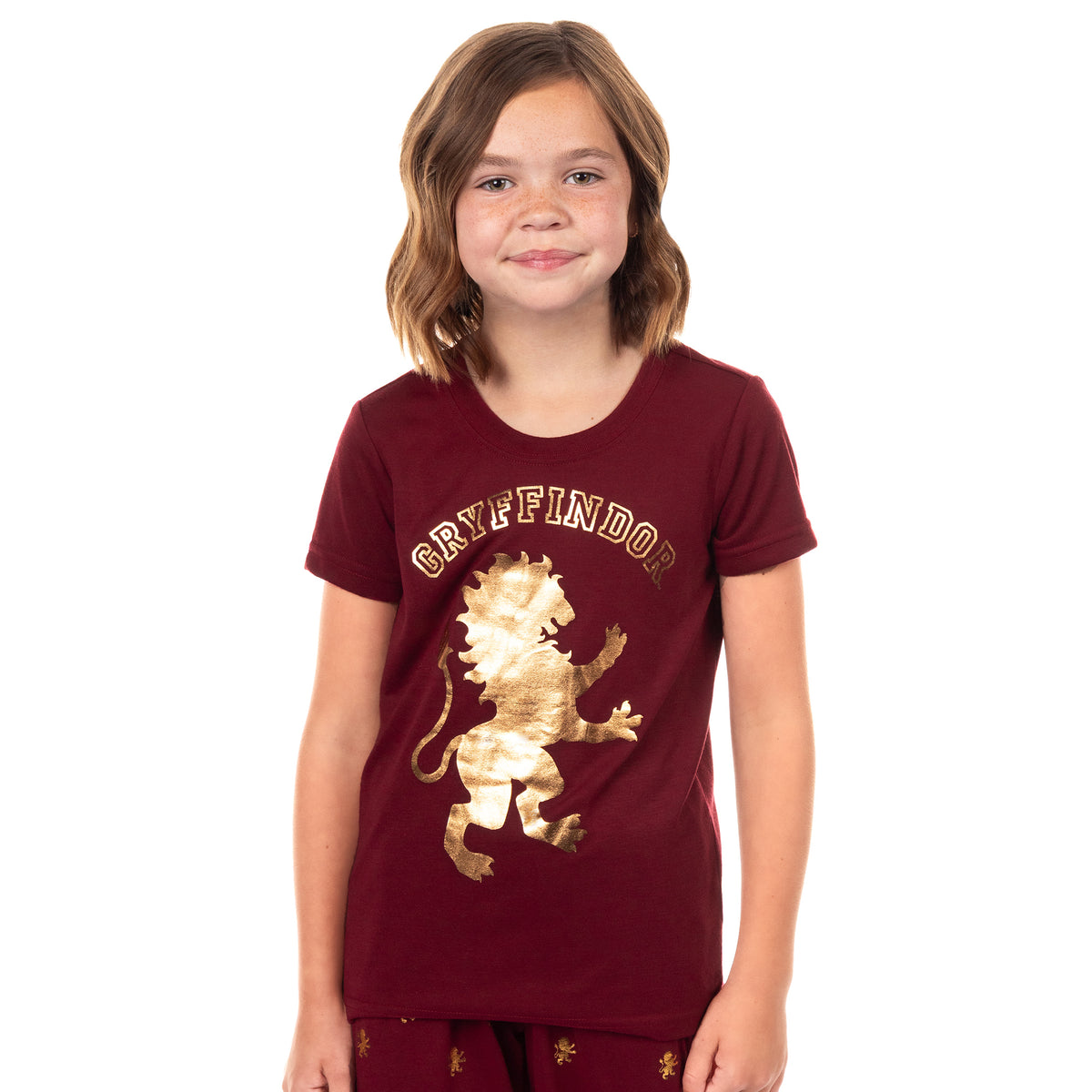 Harry Potter Pajamas Girl's Hogwarts House Jogger Sleep Set