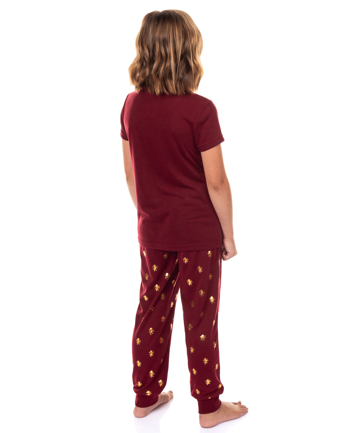 Harry Potter Pajamas Girl's Hogwarts House Jogger Sleep Set