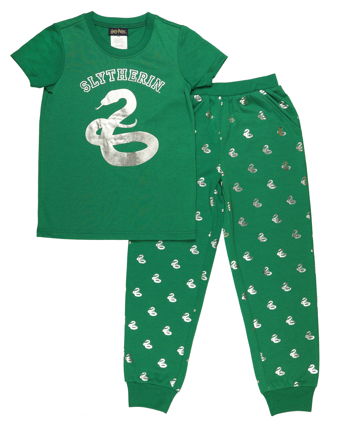 Harry Potter Pajamas Girl's Hogwarts House Jogger Sleep Set