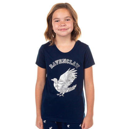 Harry Potter Pajamas Girl's Hogwarts House Jogger Sleep Set