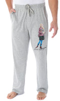 Harry Potter Men's Pajama Pants Luna Lovegood And Quibbler Character Loungewear Sleep Pants