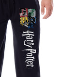 Harry Potter Men's Hogwarts House Crest Sleep Lounge Pajama Pants