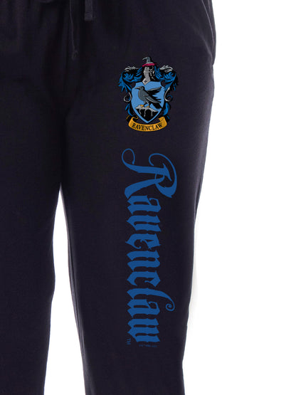 Harry Potter Womens' Ravenclaw House Crest Sleep Jogger Pajama Pants