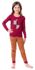 Harry Potter Coat Of Arms Sleep Tight Fit Family Pajama Set