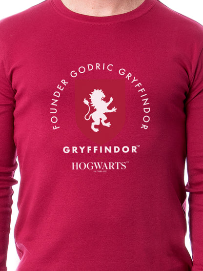 Harry Potter Founder Wizarding World Gryffindor Hufflepuff Ravenclaw Slytherin Character Sleep Tight Fit Family Pajama Set