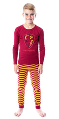 Harry Potter Family All Hogwarts Houses Wizarding World Sleep Pajama Set (Gryffindor, Child, 6)