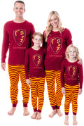 Harry Potter Family All Hogwarts Houses Wizarding World Sleep Pajama Set (Gryffindor, Child, 6)