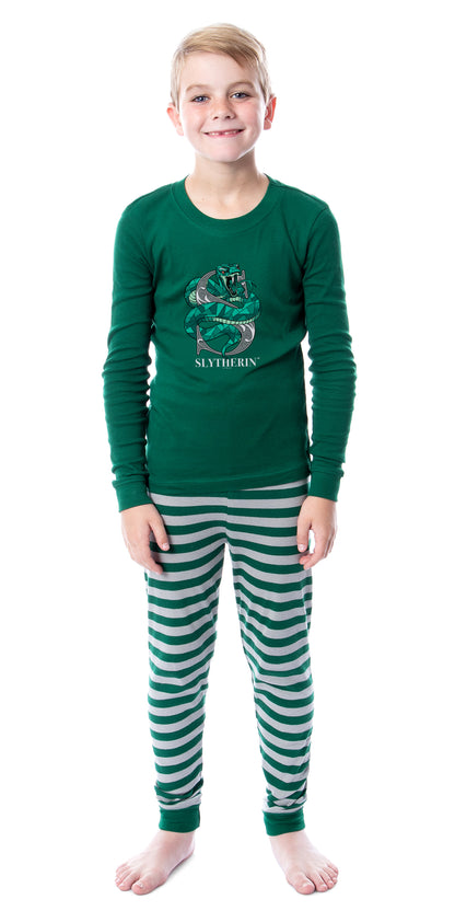 Harry Potter Animals Wizarding World Gryffindor Hufflepuff Ravenclaw Slytherin Character Sleep Tight Fit Family Pajama Set