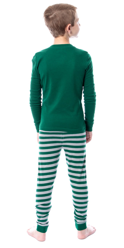 Harry Potter Animals Wizarding World Gryffindor Hufflepuff Ravenclaw Slytherin Character Sleep Tight Fit Family Pajama Set