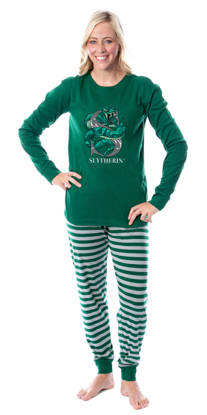 Harry Potter Animals Wizarding World Gryffindor Hufflepuff Ravenclaw Slytherin Character Sleep Tight Fit Family Pajama Set