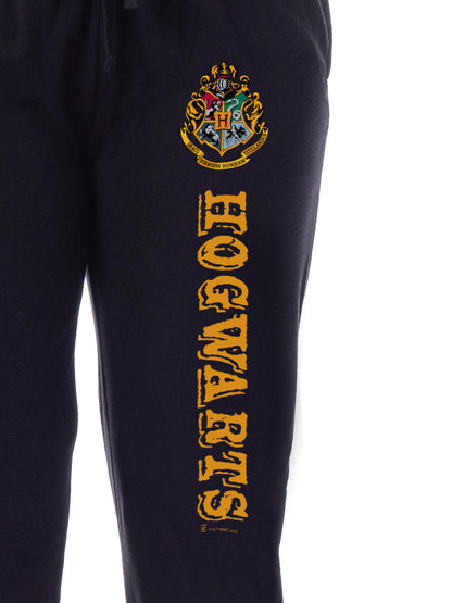 Harry Potter Womens' Hogwarts House Crest Sleep Jogger Pajama Pants