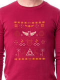 Harry Potter Gryffindor Sweater Wizarding World Sleep Tight Fit Family Pajama Set