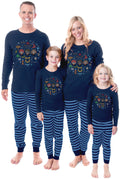 Harry Potter Golden Trio Icons Sweater Wizarding World Tight Fit Cotton Matching Family Pajama Set