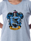Harry Potter Womens' Hogwarts All Houses Wizarding World Nightgown Sleep Pajama Shirt