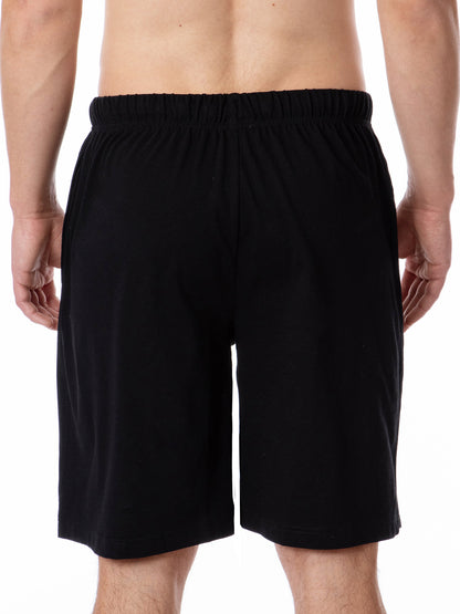 Harry Potter Mens' Wizarding World Hogwarts All Houses Crest Sleep Pajama Shorts