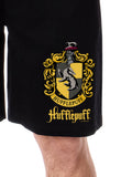 Harry Potter Mens' Hogwarts All Houses Sleep Pajama Shorts (Hufflepuff, X-Large)