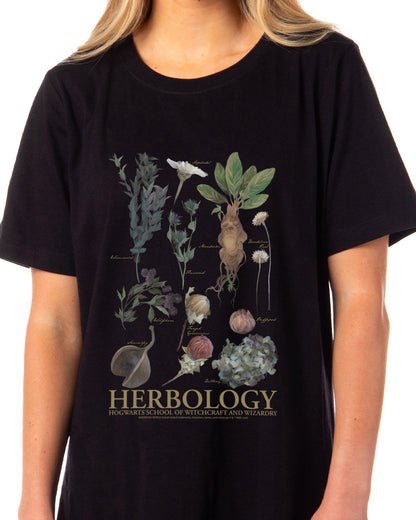 Harry Potter Wizarding World Women's Hogwarts Herbology Nightgown Pajama Shirt Dress