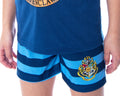 Harry Potter Girls' Hogwarts Castle Ravenclaw Shirt and Shorts Sleepwear Pajama Set (14/16)