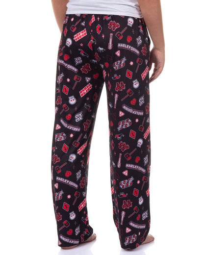 DC Comics Batman Harley Quinn Women's Good To Be Bad Lounge Sleep Pants