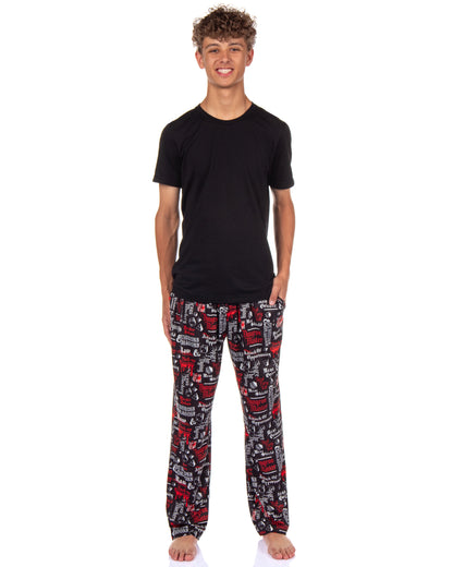 Dungeons and Dragons Pajamas Men's Quotes Dungeon Master Lounge Pj Pants
