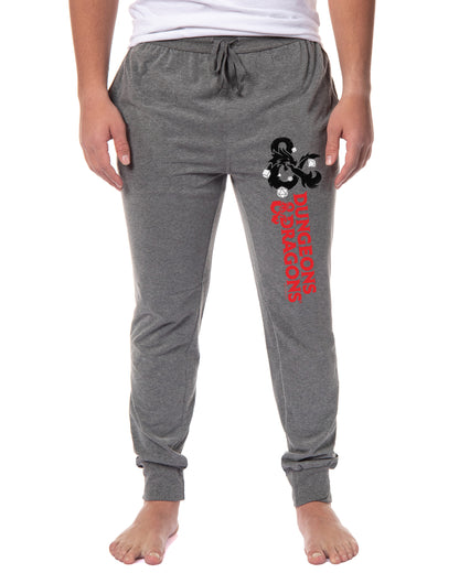 Dungeons & Dragons Pajamas D&D Logo Men's Jogger Pajama Pants