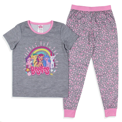 My Little Pony: A New Generation Girls' Sunny Starscout Friends Pajama Set