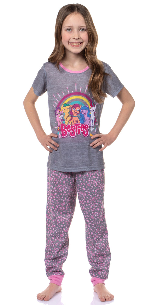 My Little Pony: A New Generation Girls' Sunny Starscout Friends Pajama Set