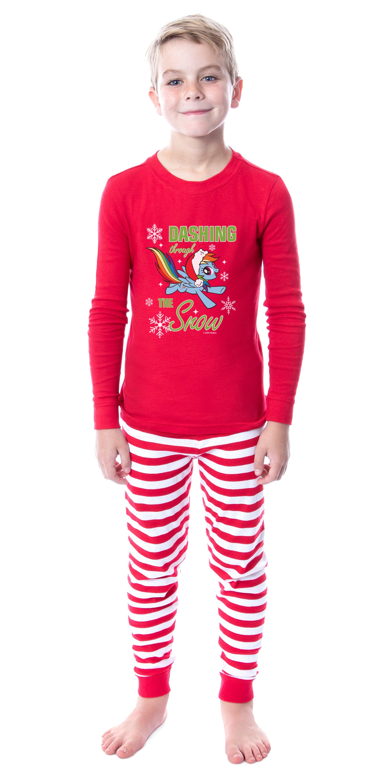 My Little Pony Christmas Rainbow Dash 2 Piece Long Sleeve Pajama Set