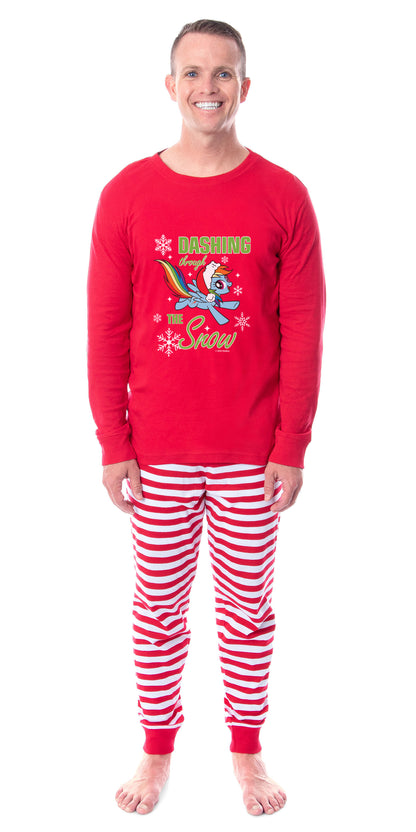 My Little Pony Christmas Rainbow Dash 2 Piece Long Sleeve Pajama Set