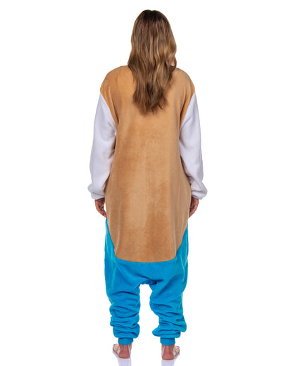 Mr. Potato Head Union Suit Mens' Fleece 1PC Pajama Footless Sleeper