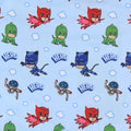 PJ Masks Toddler Boys' Gekko Catboy Owlette Hero Footless Sleeper Pajama