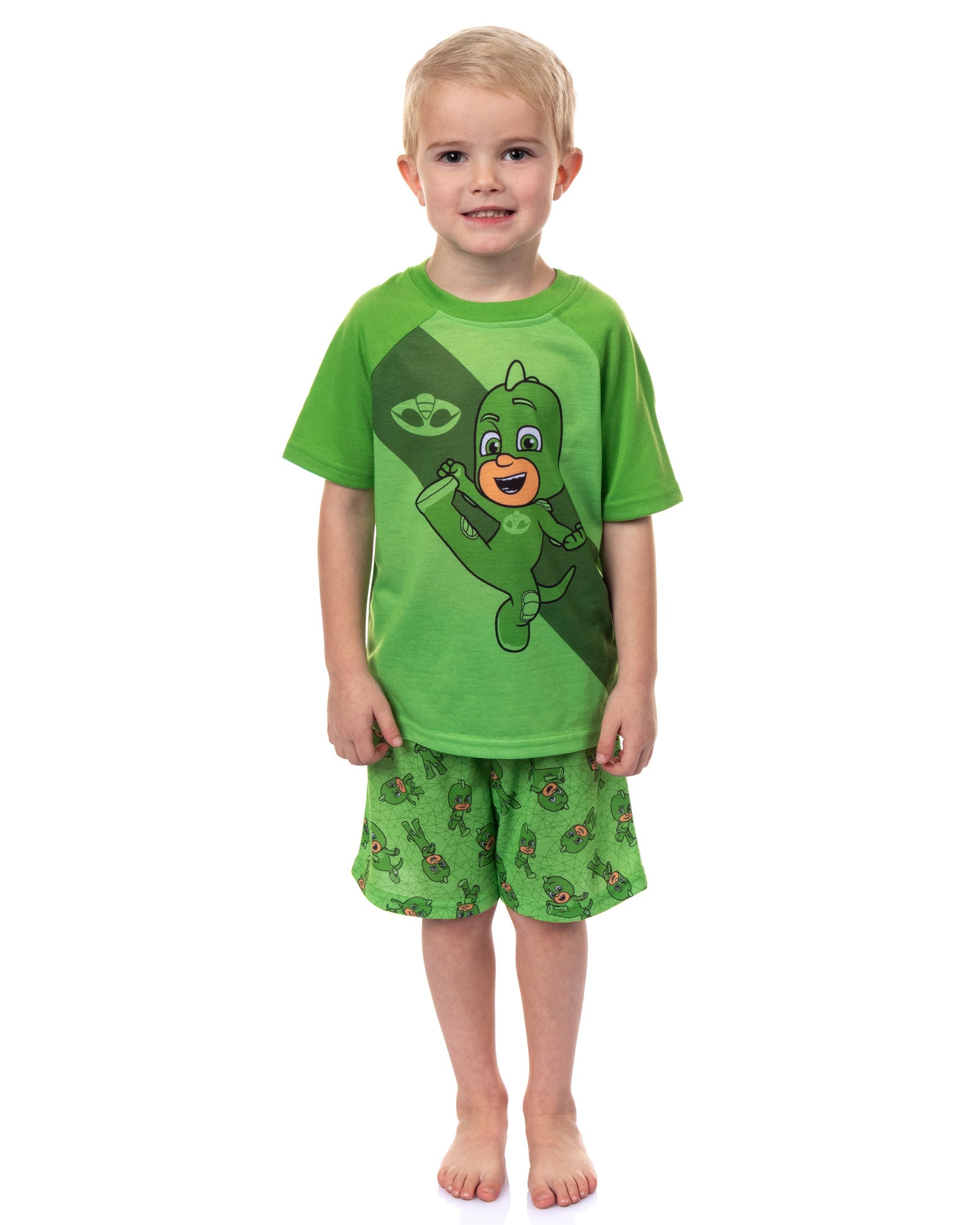 PJ Masks Pajamas Toddler Boys' Short Sleeve and Shorts Sleep Set