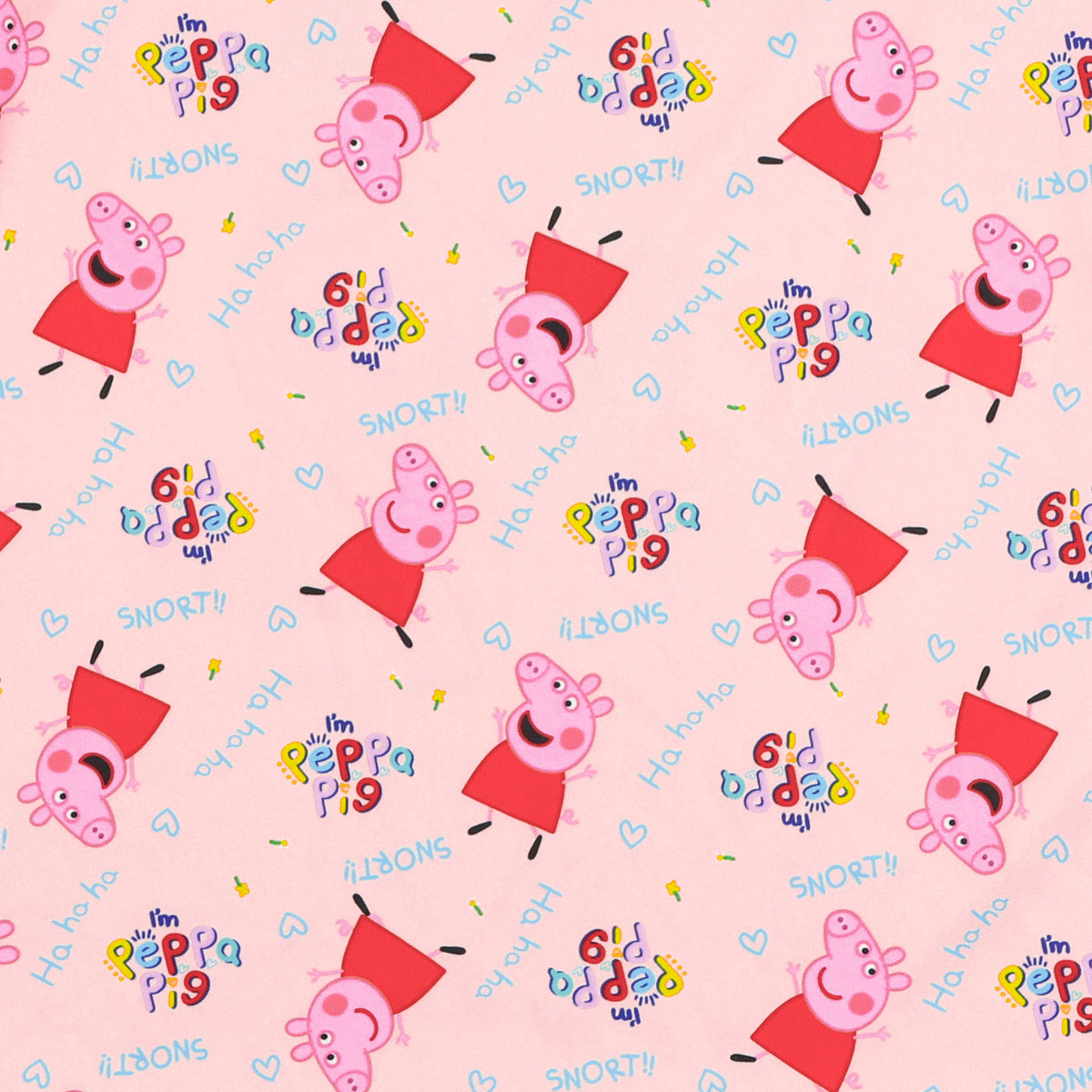Peppa Pig Toddler Girls' I'm Peppa Pig Snort Sleep Pajama Set