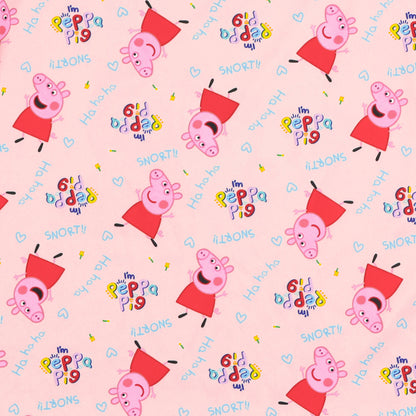 Peppa Pig Toddler Girls' I'm Peppa Pig Snort Sleep Pajama Set
