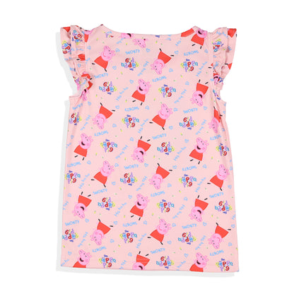 Peppa Pig Toddler Girls' I'm Peppa Pig Snort Sleep Pajama Set
