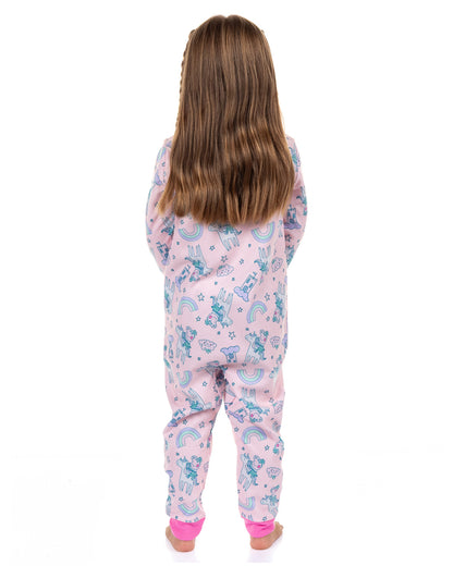 Peppa Pig Pajamas Little Dreamer Toddler Girls' Zip Front Footless Sleeper