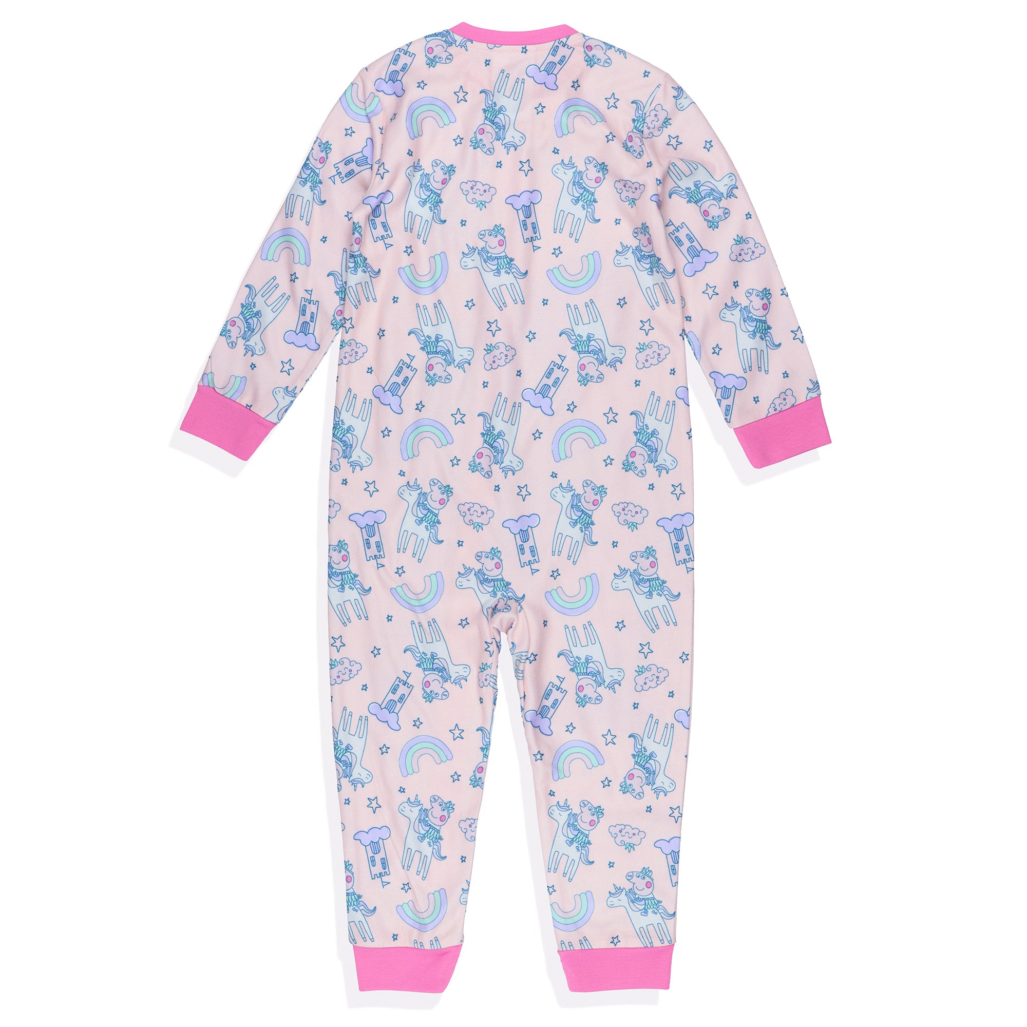 Peppa Pig Pajamas Little Dreamer Toddler Girls' Zip Front Footless Sleeper