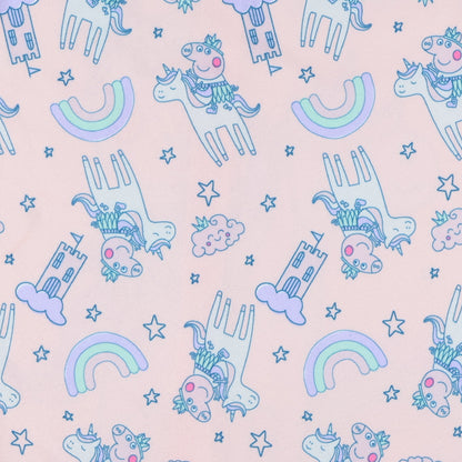 Peppa Pig Pajamas Little Dreamer Toddler Girls' Zip Front Footless Sleeper