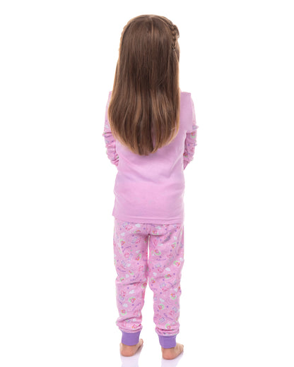 Peppa Pig Pajamas  Girls Sweet Dreams Shirt and Pant Tight Fit Set